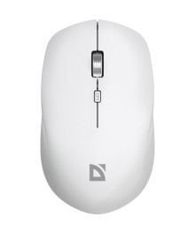 Мышь Defender беспр Velvet MB-406 бел 2.4ГГц+BT,4кн,1600 dpi, АКБм с доставкой по гг Новосибирск, Кемерово, Новокузнецк, Ленинск-Кузнецк, Барнаул, Горно-Алтайск, Би