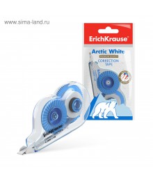 Корректирующая лента 4мм х 5м ERICH KRAUSE "Techno White Mini", 21885