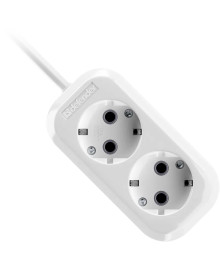 Удлинитель сетевой Defender R320 (2 гнезда, 3 м, 16 А) с заземлением