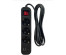 Сет/фильтр LIRA LRFI135B, 3 роз.,зазем.,выкл.,2 x USB,1 x typeC, длина 5 м.,16А, черн. /уп.50шт