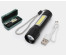 Фонарь NICEDEVICE ND-4004 ручной (350 люмен, 3 режима,  CREE T6 + COB, акк 1*18650)