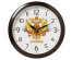 Часы настенные СН 6026 - 034 круг d=29см, корпус темно-коричневый " Россия" (10)астенные часы оптом с доставкой по Дальнему Востоку. Настенные часы оптом со склада в Новосибирске.