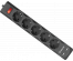 сет/фильтр DEFENDER DFS 755   5.0 метра   (5 роз,2*USB,2,1А)