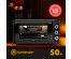 Духовка электрическая Oasis M-50CB1 чёр (50л, 1600Вт, конвекция, реш, кругл и прям противн, Турция)плитки оптом с доставкой в Новосибирске. Большой каталог лектропечек, духовок оптом по низкой цене.