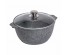 Мечта Кастрюля литая 8л АП Premium Grey со стекл крышкой арт 48901 (3)Соковородки  Мечта оптом, казаны